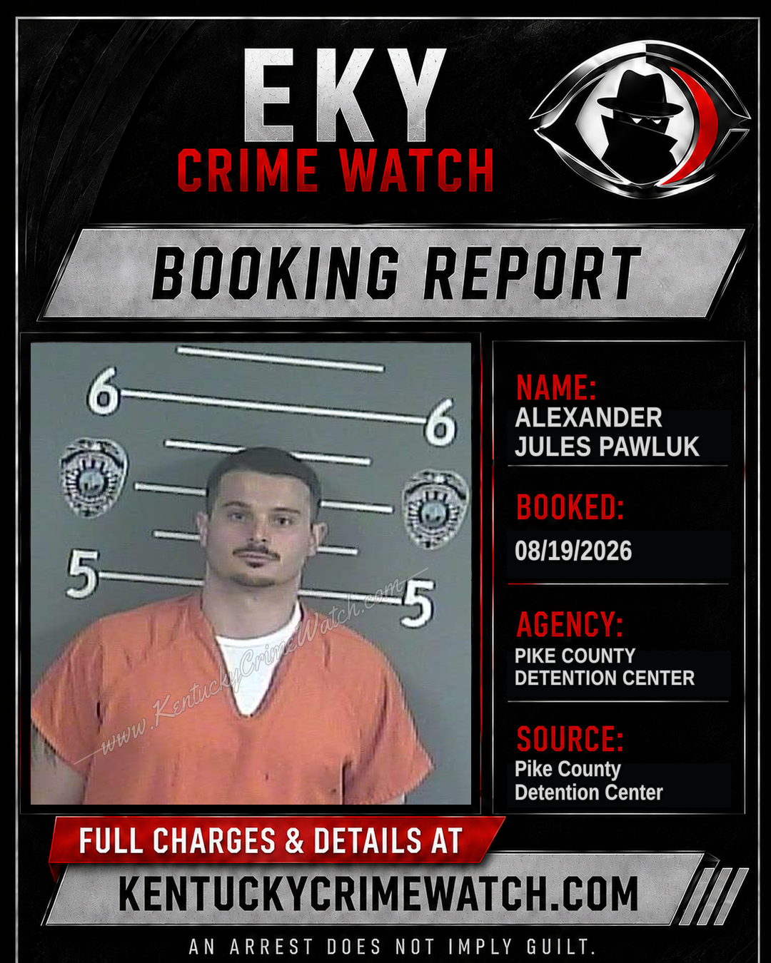 ALEXANDER JULES PAWLUK booking image