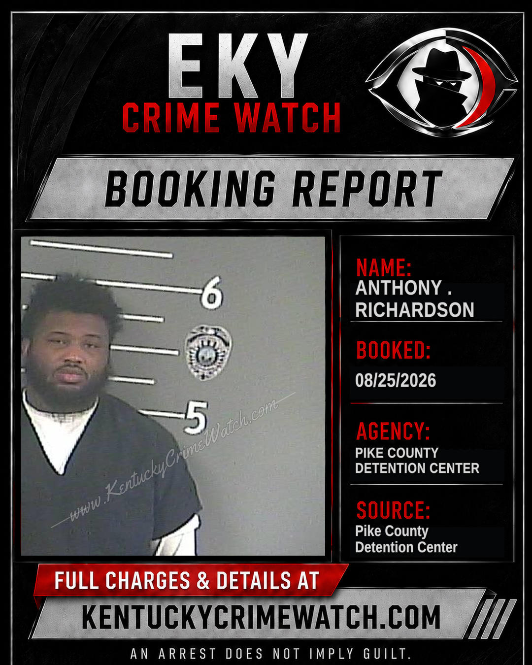 ANTHONY . RICHARDSON booking image