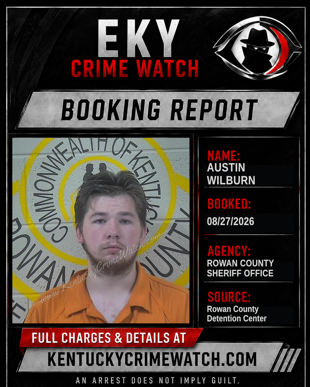 AUSTIN WILBURN booking image