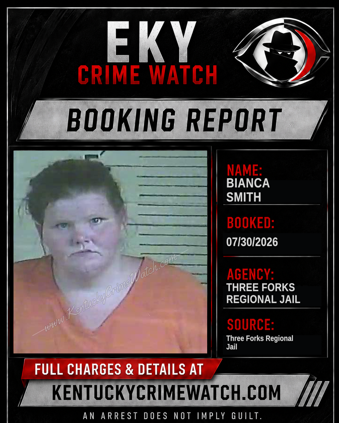 Bianca Smith booking image