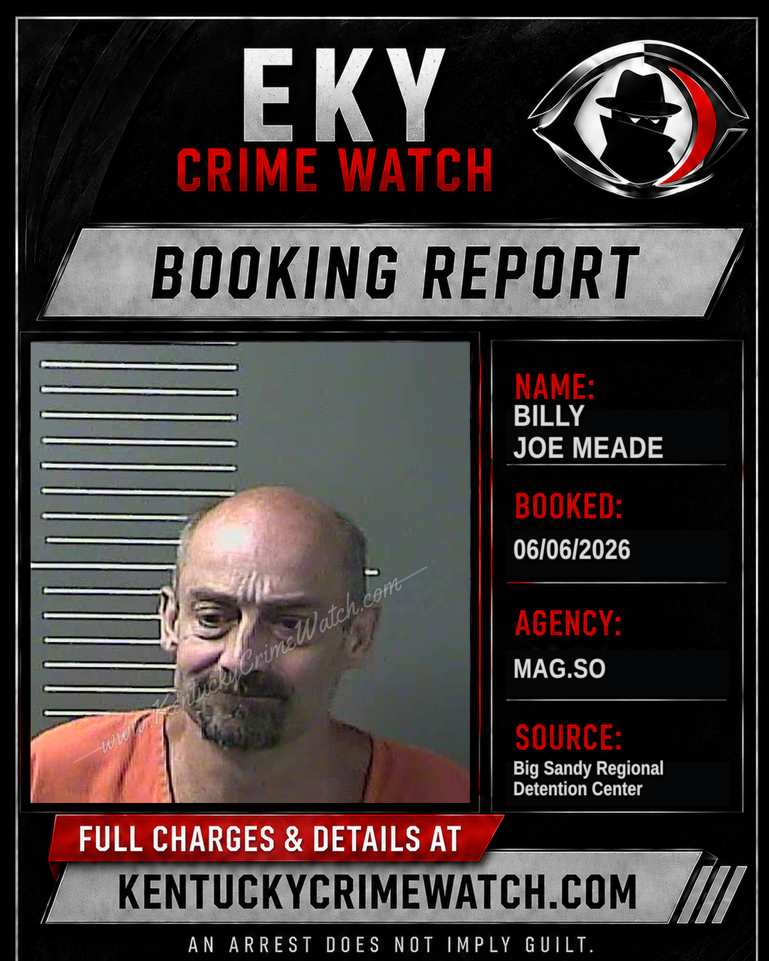 BILLY Joe MEADE booking image