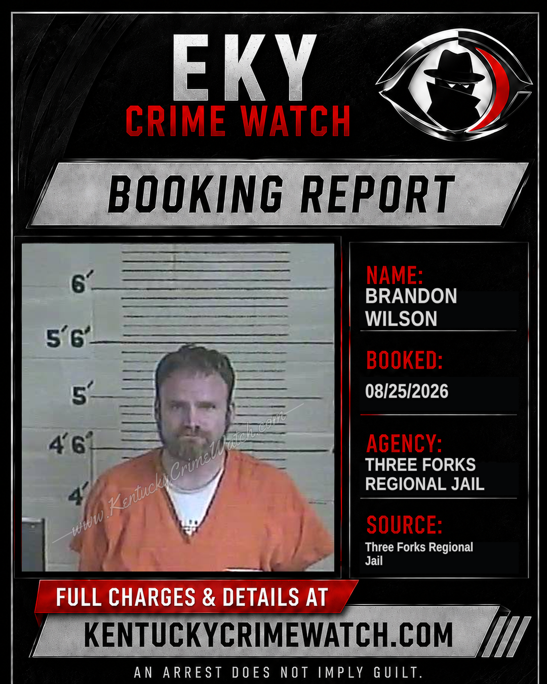 Brandon Wilson booking image
