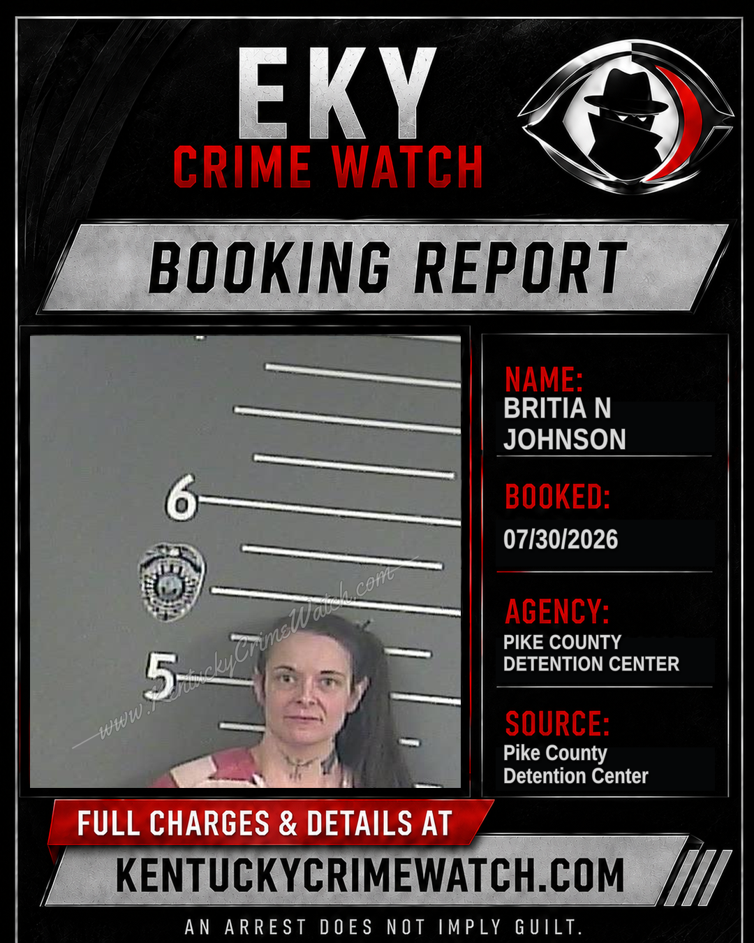BRITIA N JOHNSON booking image