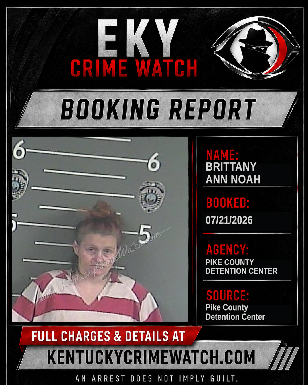 BRITTANY ANN NOAH booking image