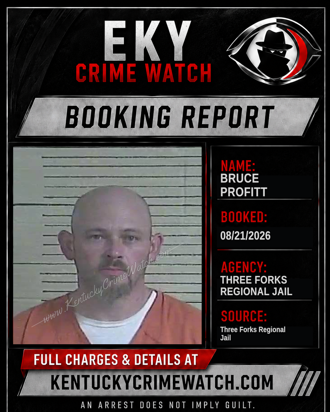 Bruce Profitt booking image