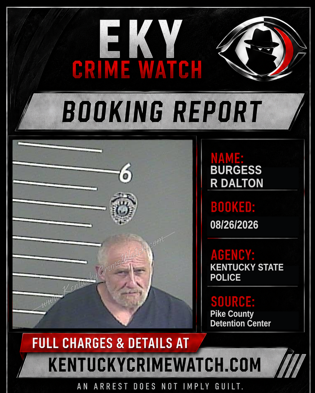 BURGESS R DALTON booking image