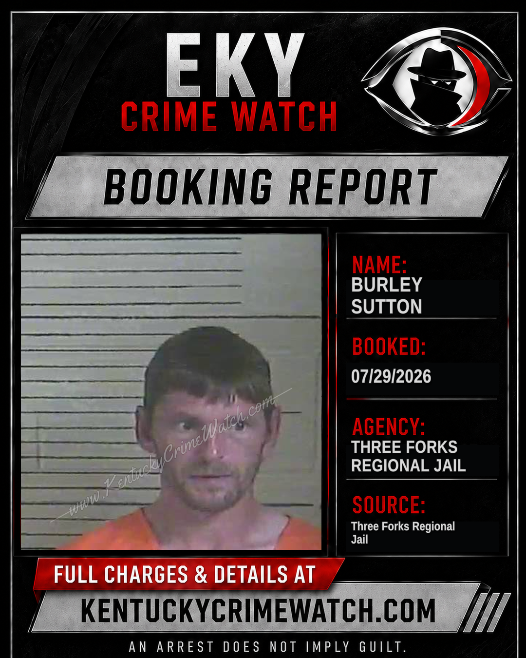 Burley Sutton booking image