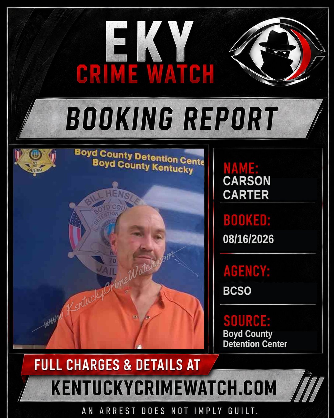 CARSON CARTER booking image
