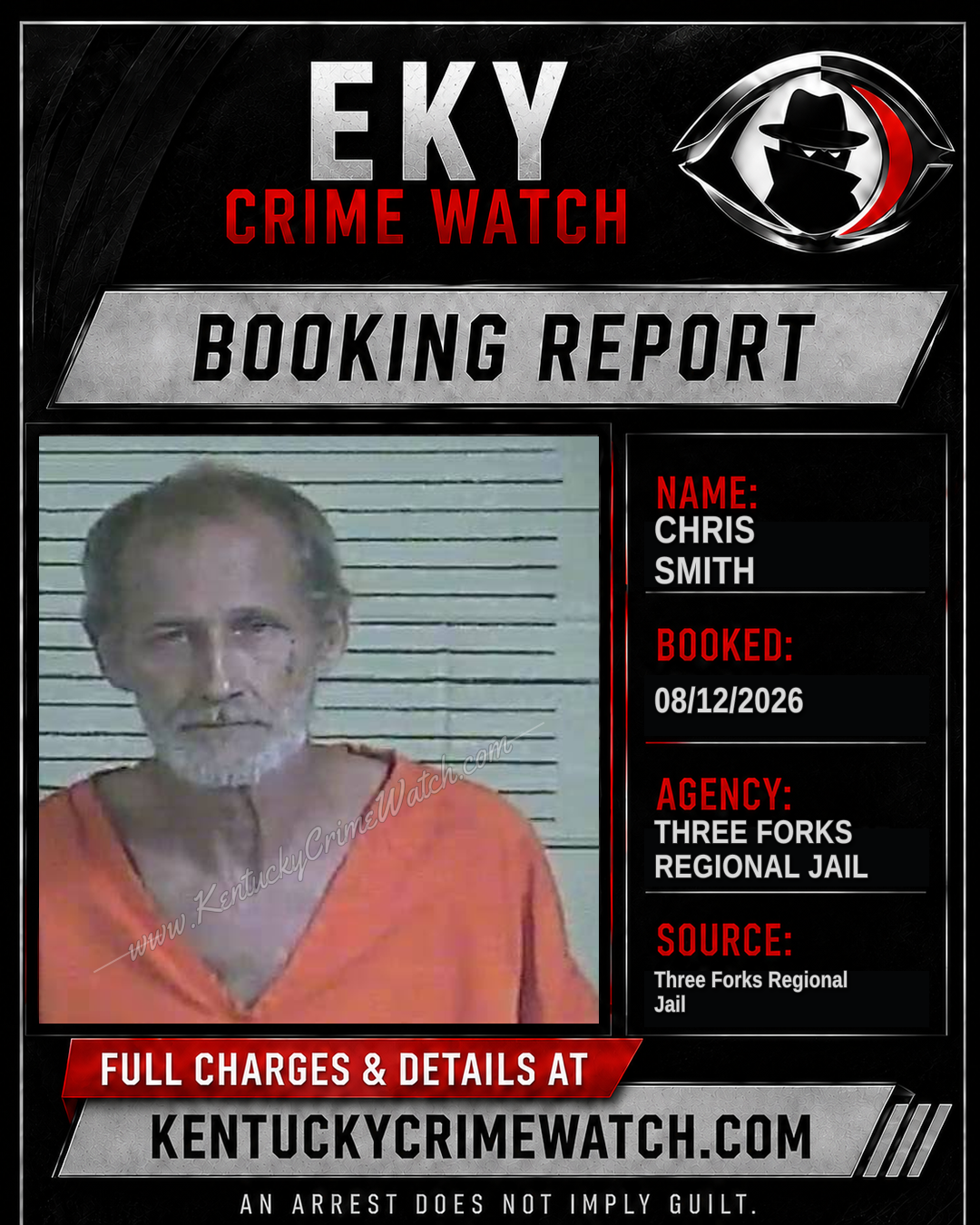 Chris Smith booking image