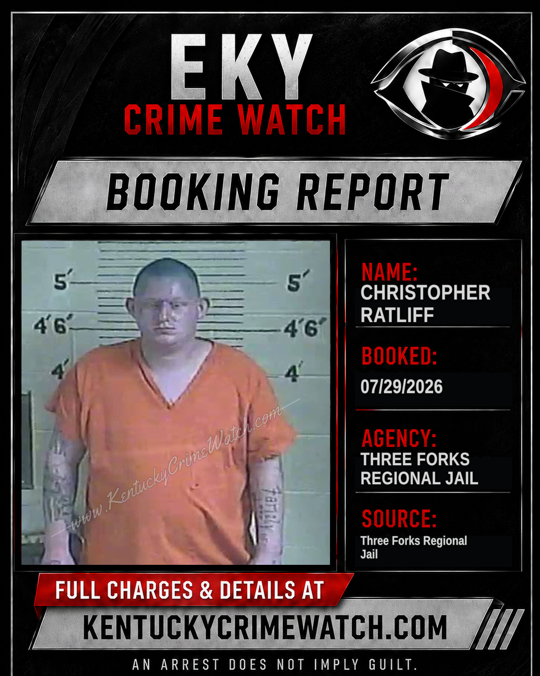Christopher Ratliff booking image