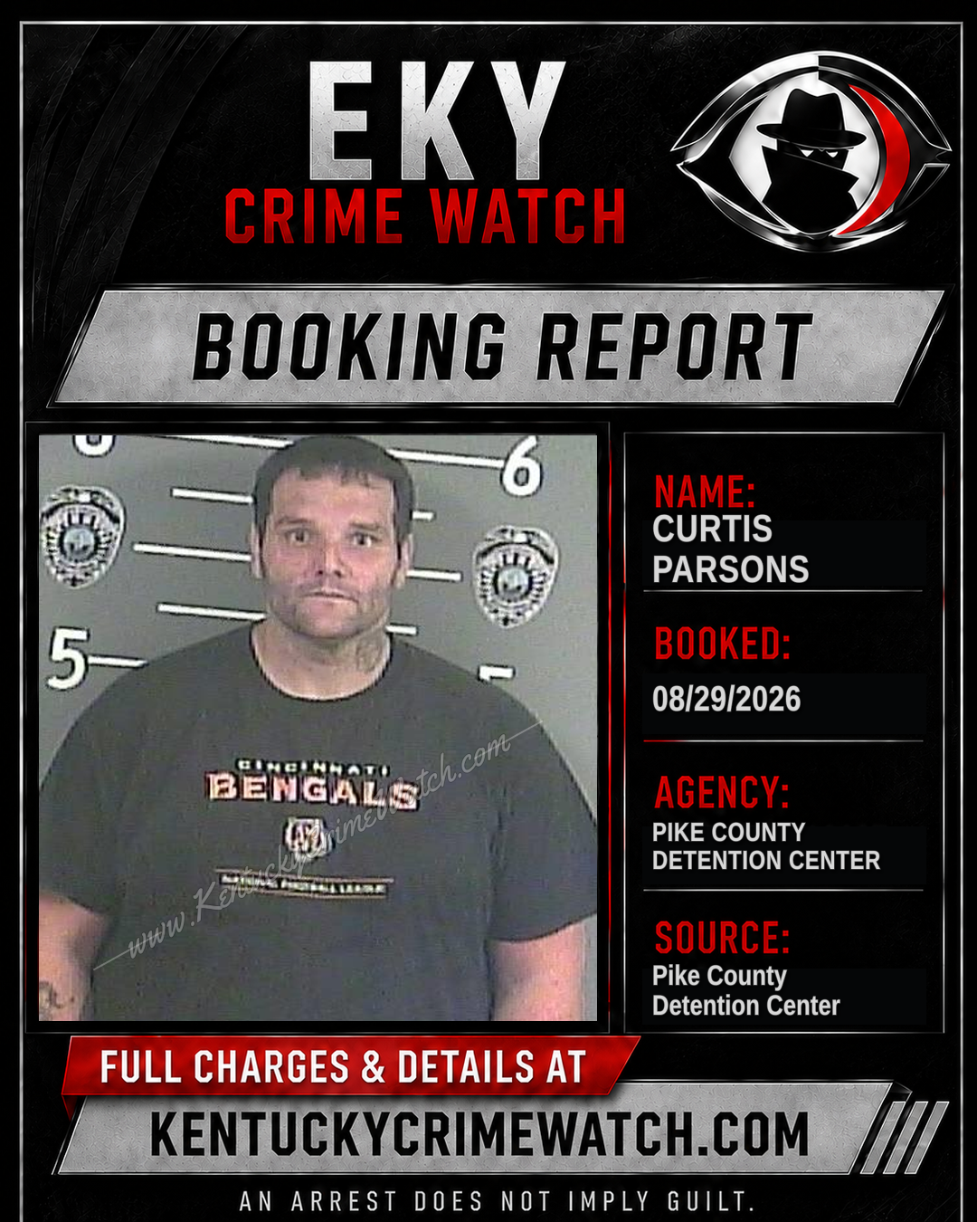 CURTIS PARSONS booking image