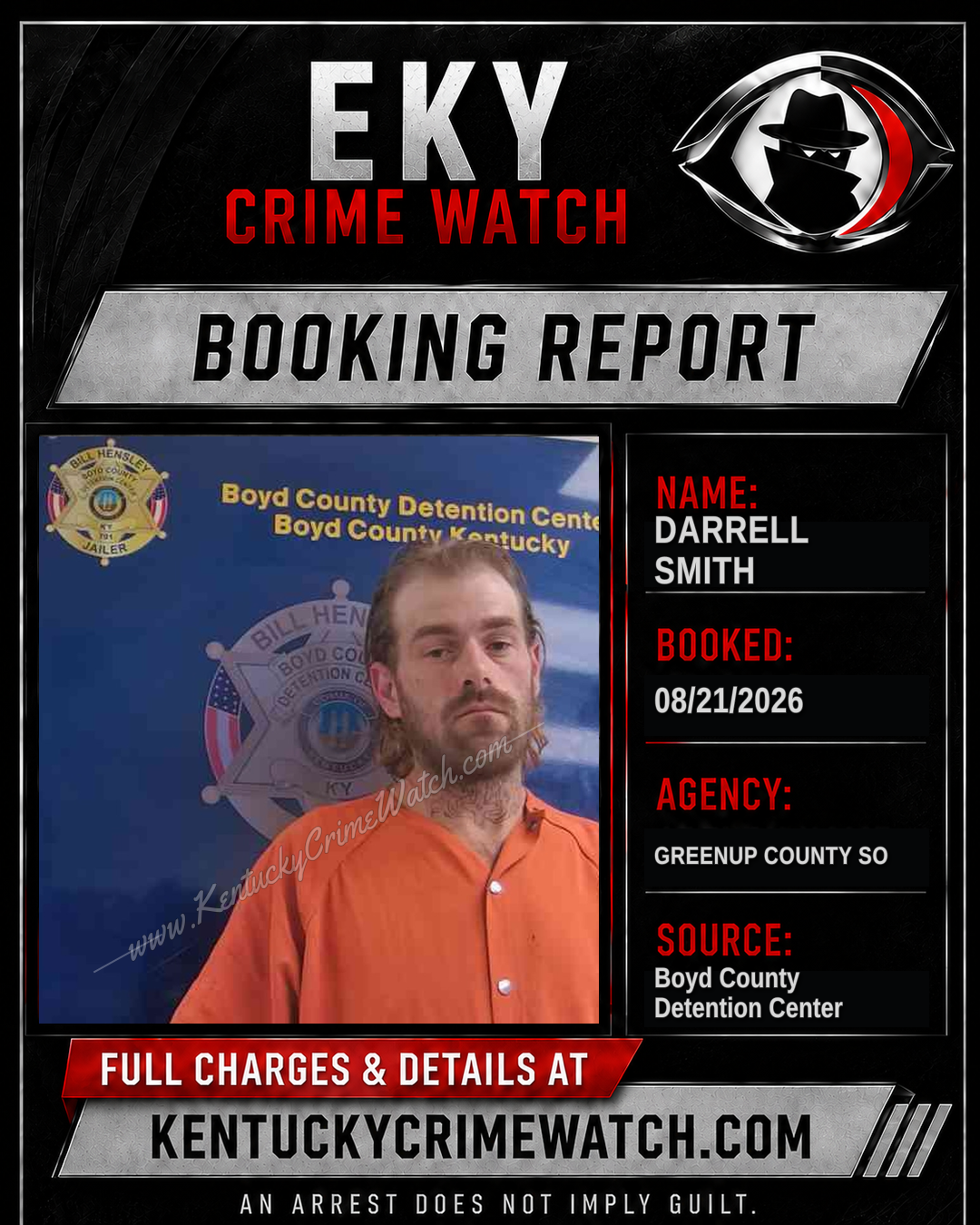 DARRELL SMITH booking image