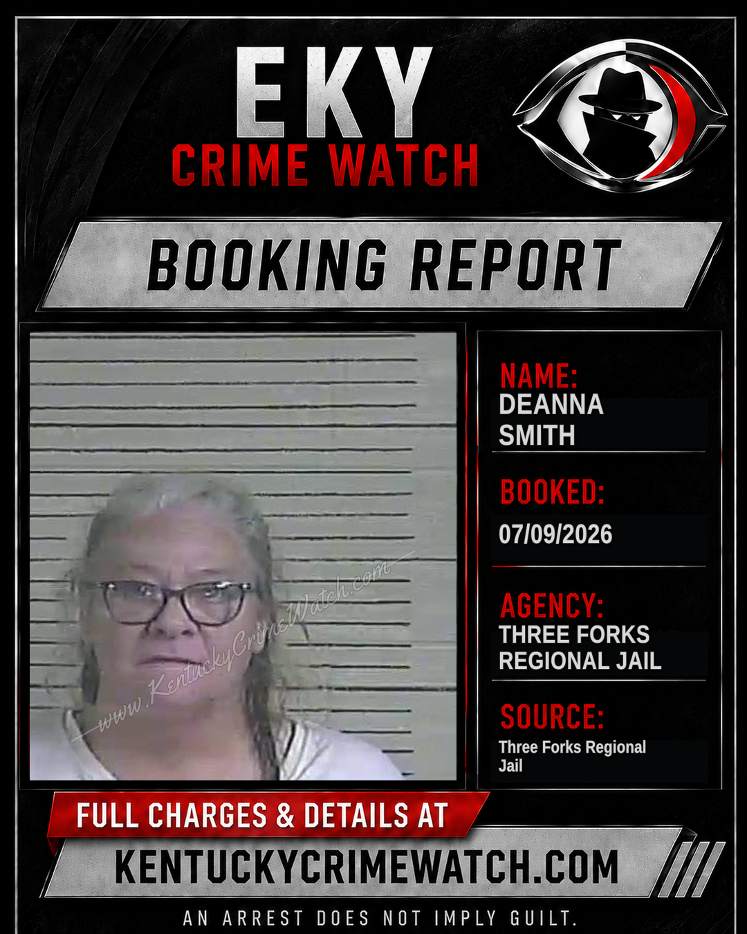 Deanna Smith booking image