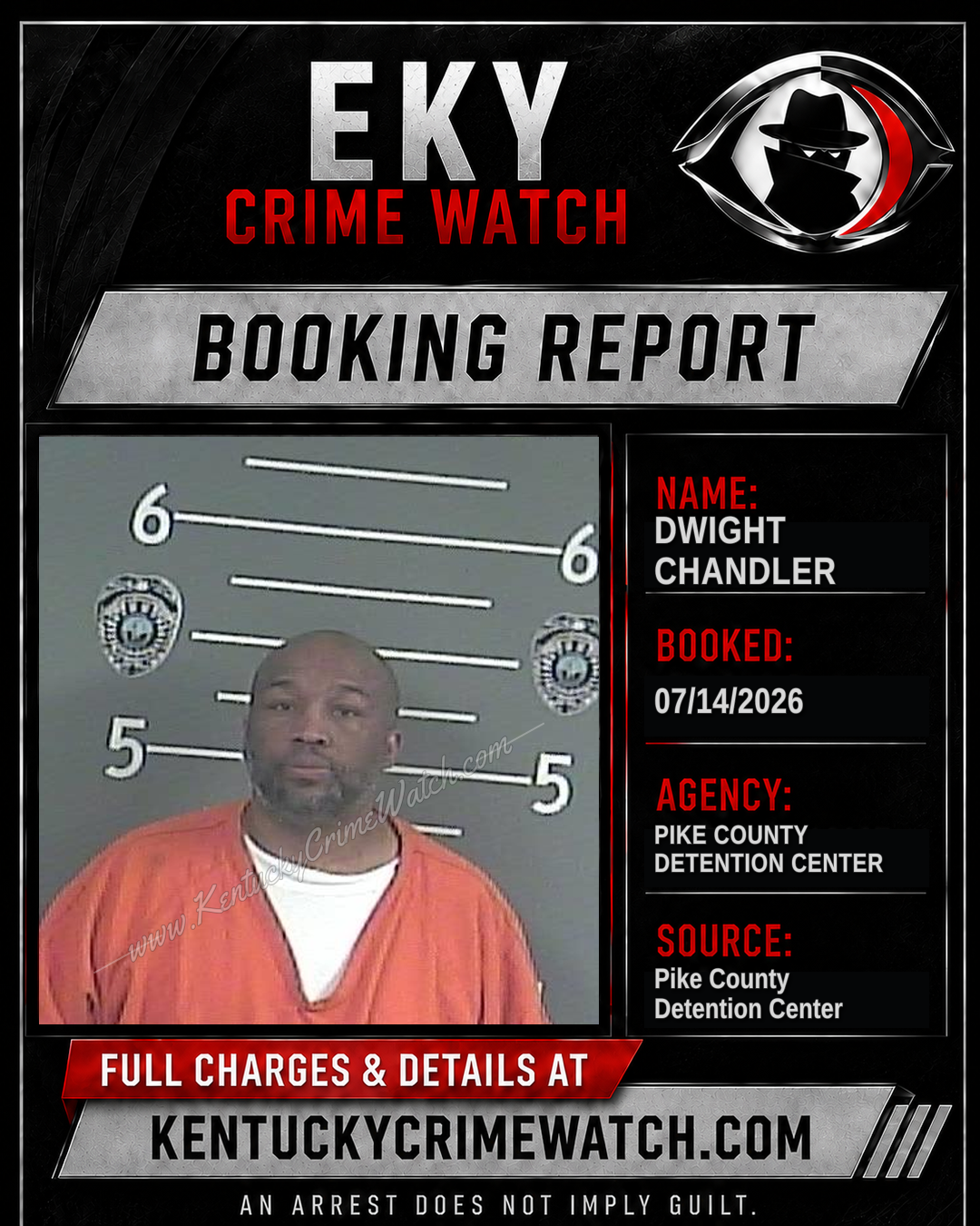 DWIGHT CHANDLER booking image