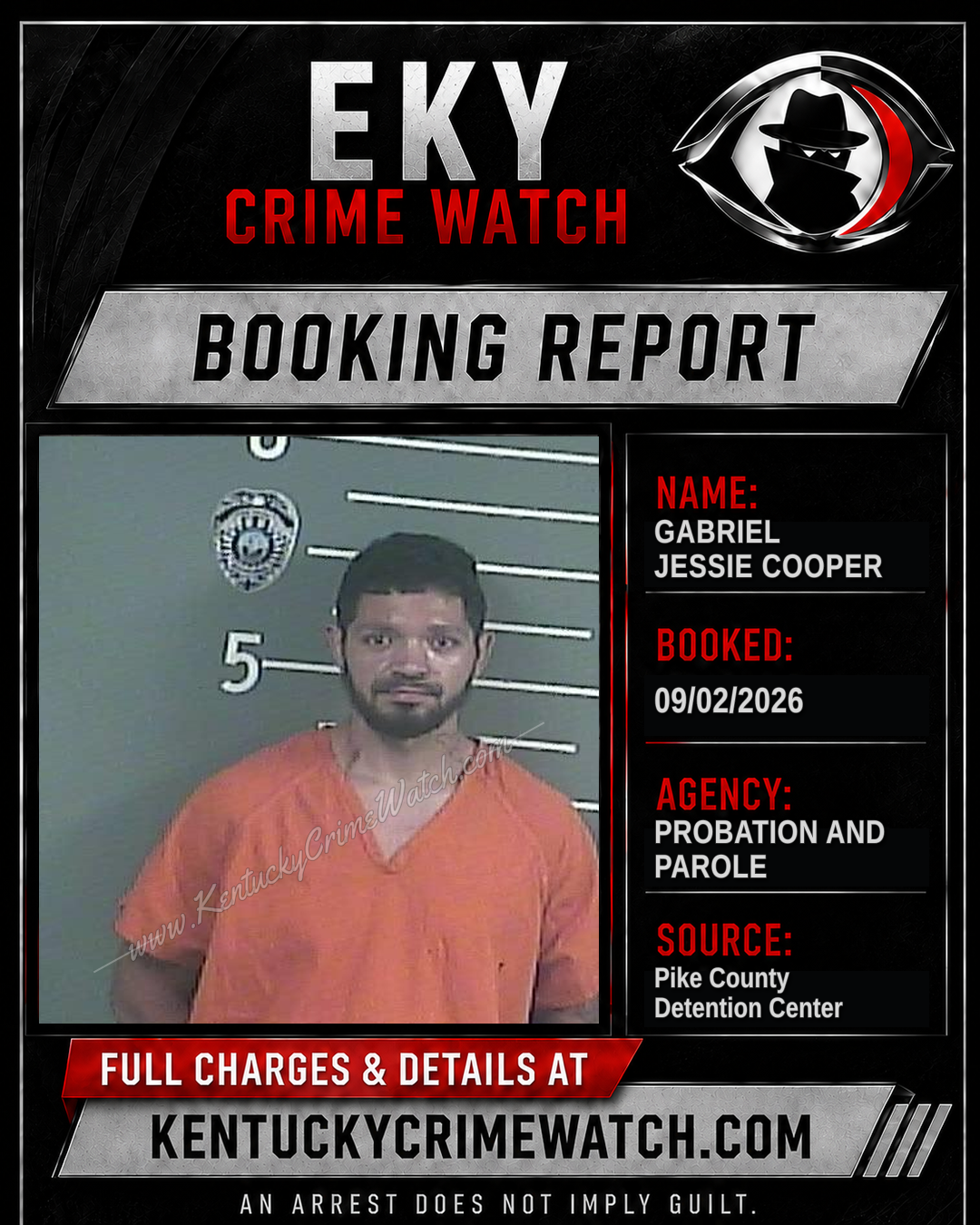 GABRIEL JESSIE COOPER booking image