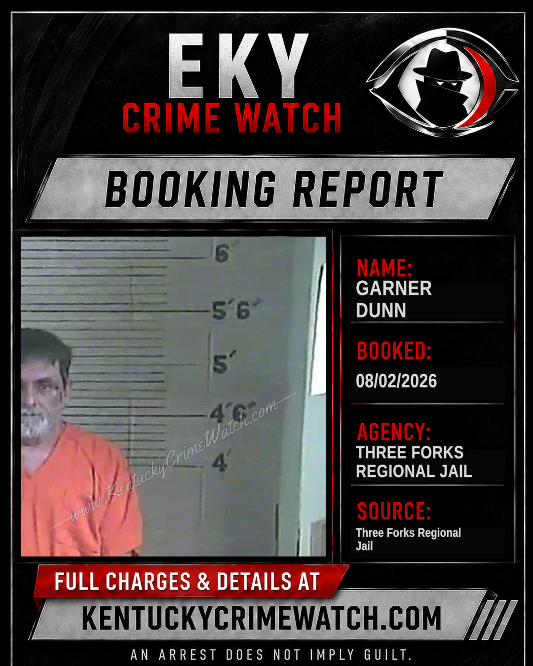 Garner Dunn booking image