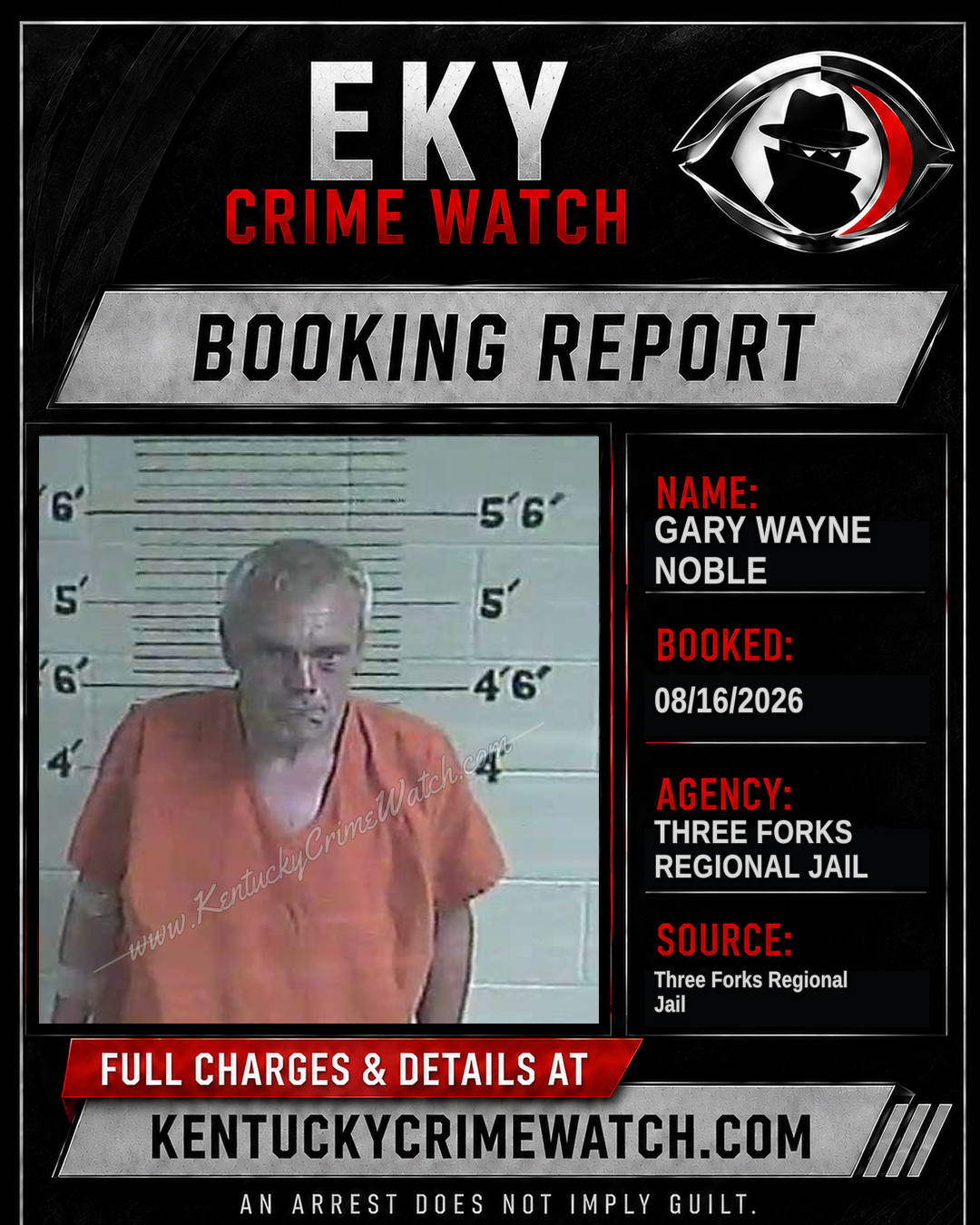 Gary Wayne Noble booking image