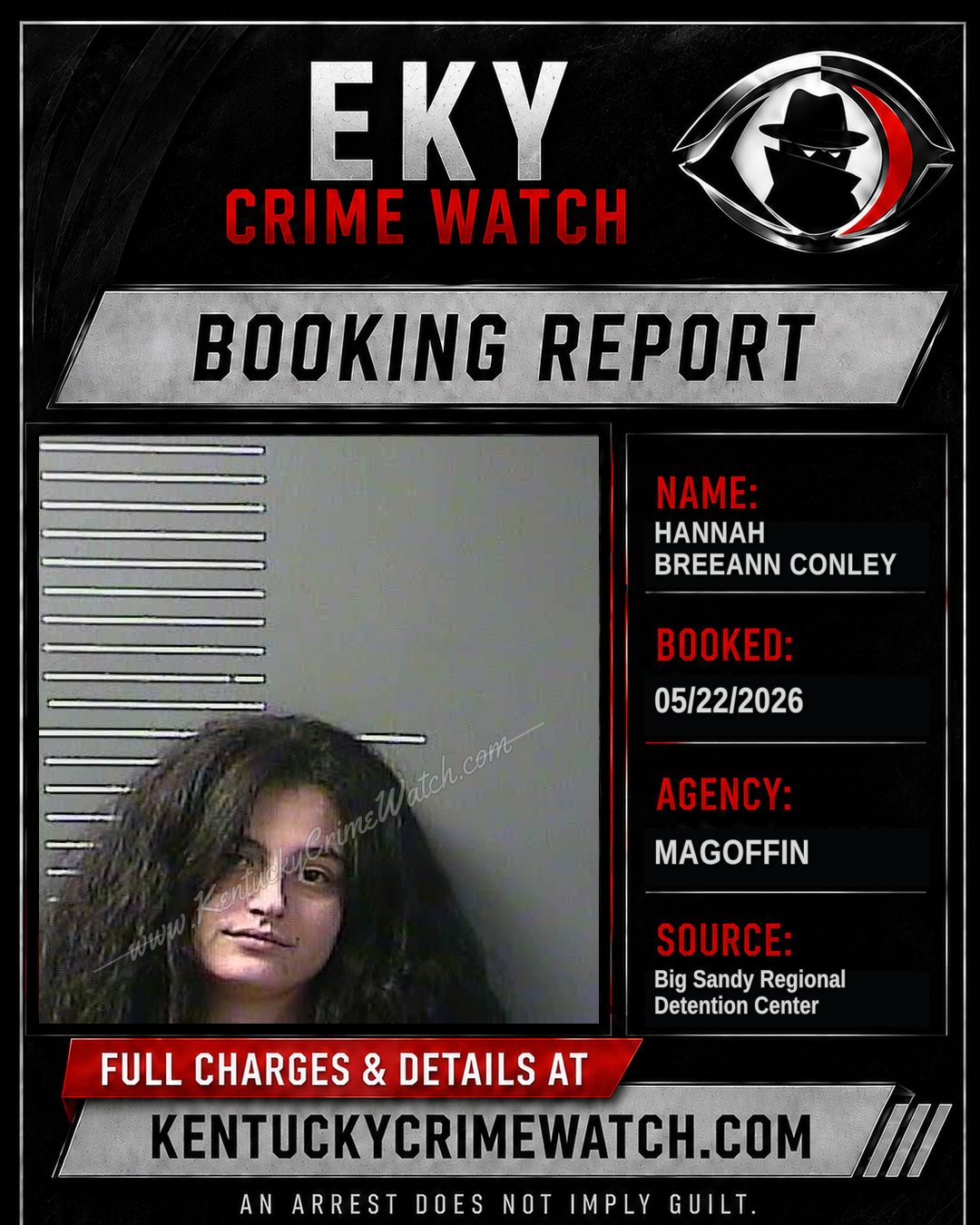 HANNAH BREEANN CONLEY booking image