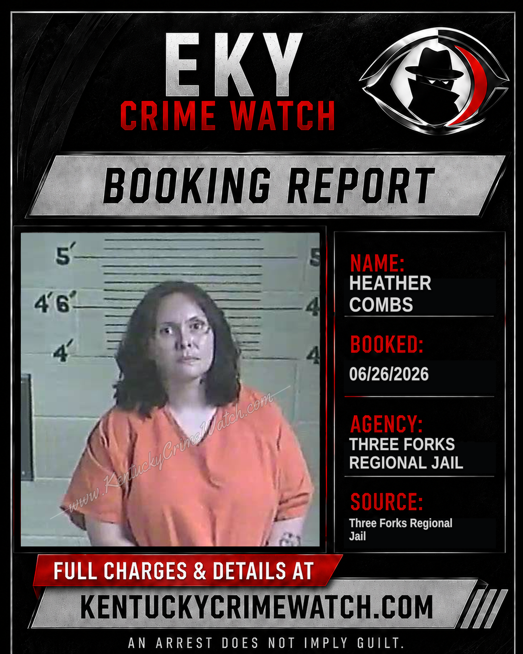 Heather Combs booking image