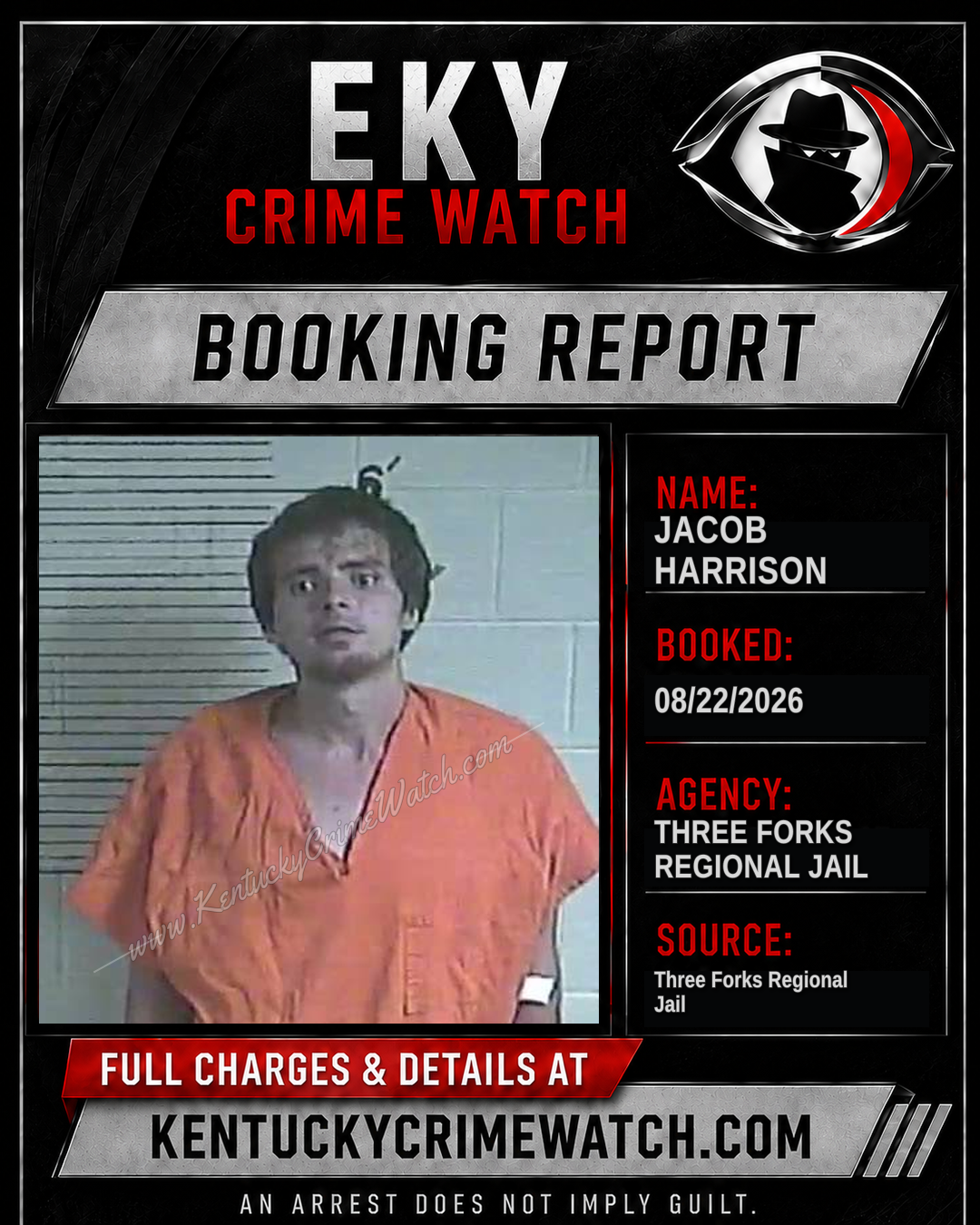 Jacob Harrison booking image