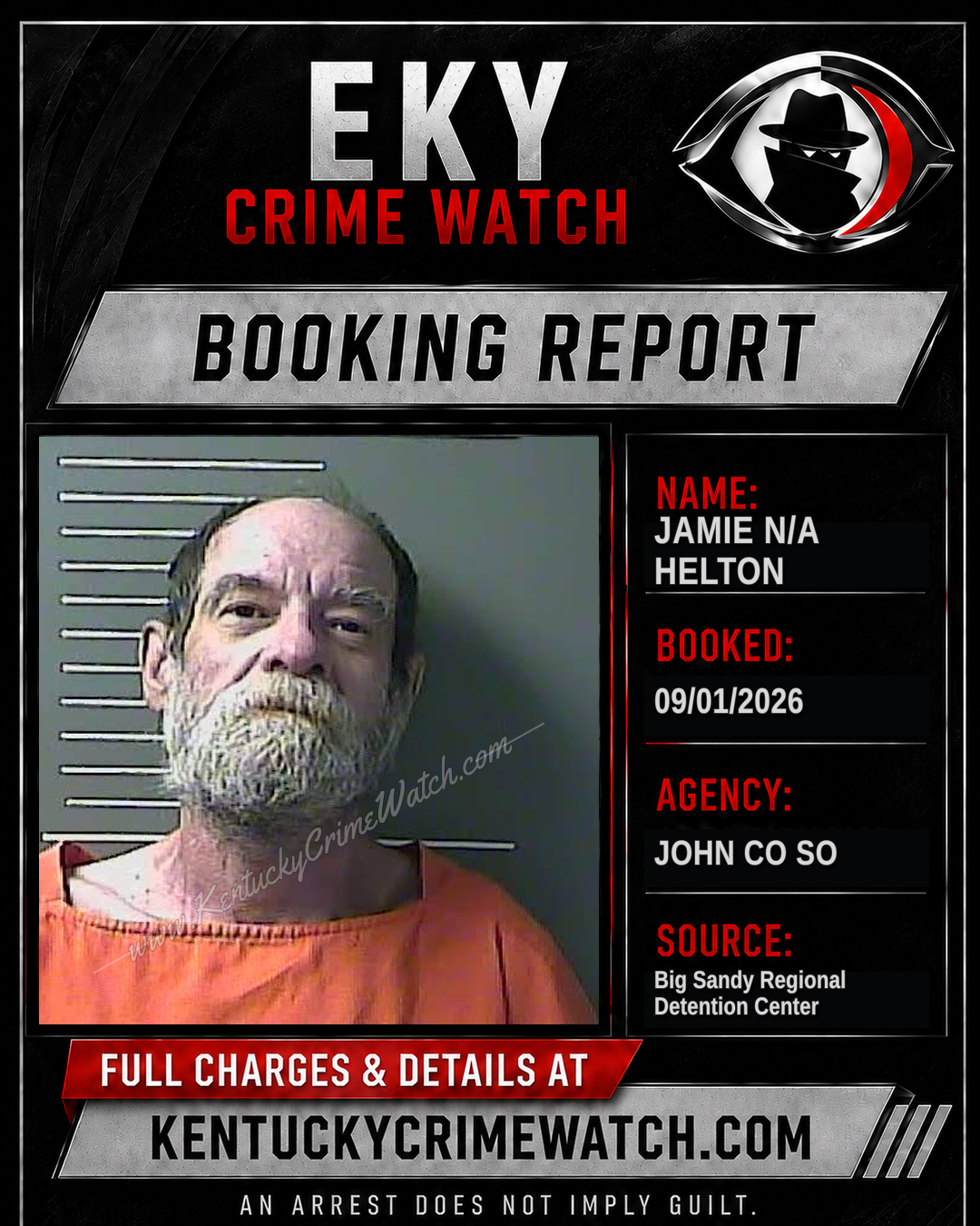 JAMIE N/A HELTON booking image