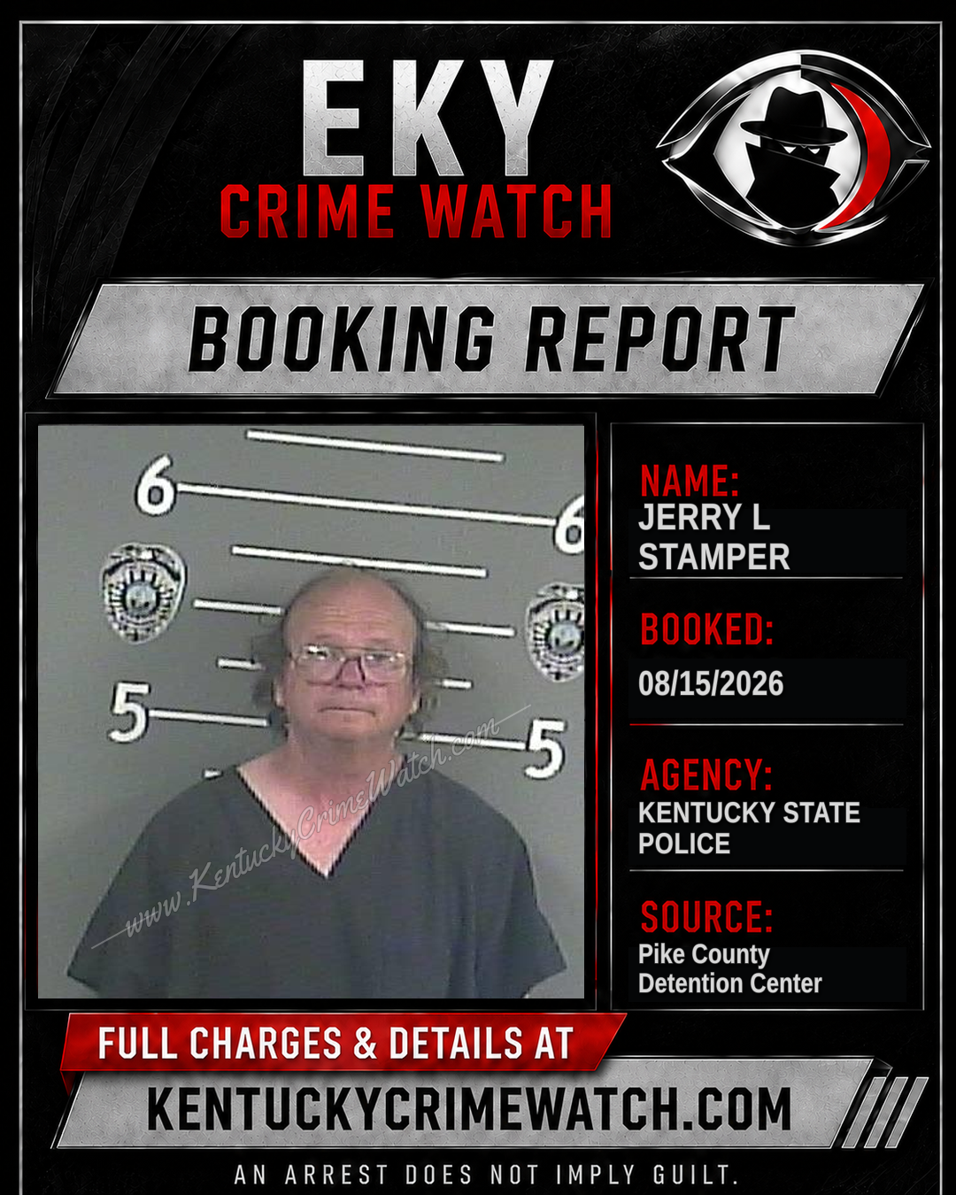 JERRY L STAMPER booking image