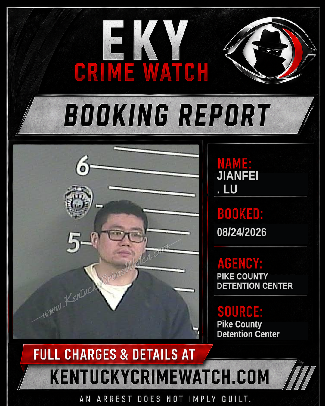JIANFEI . LU booking report card