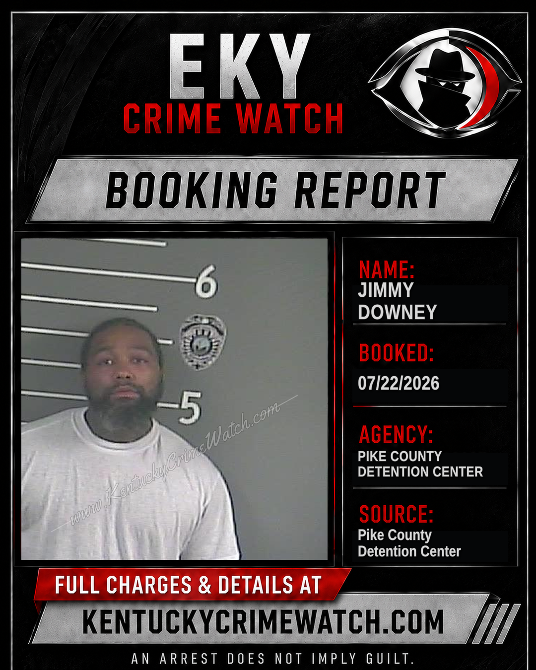 JIMMY DOWNEY booking image