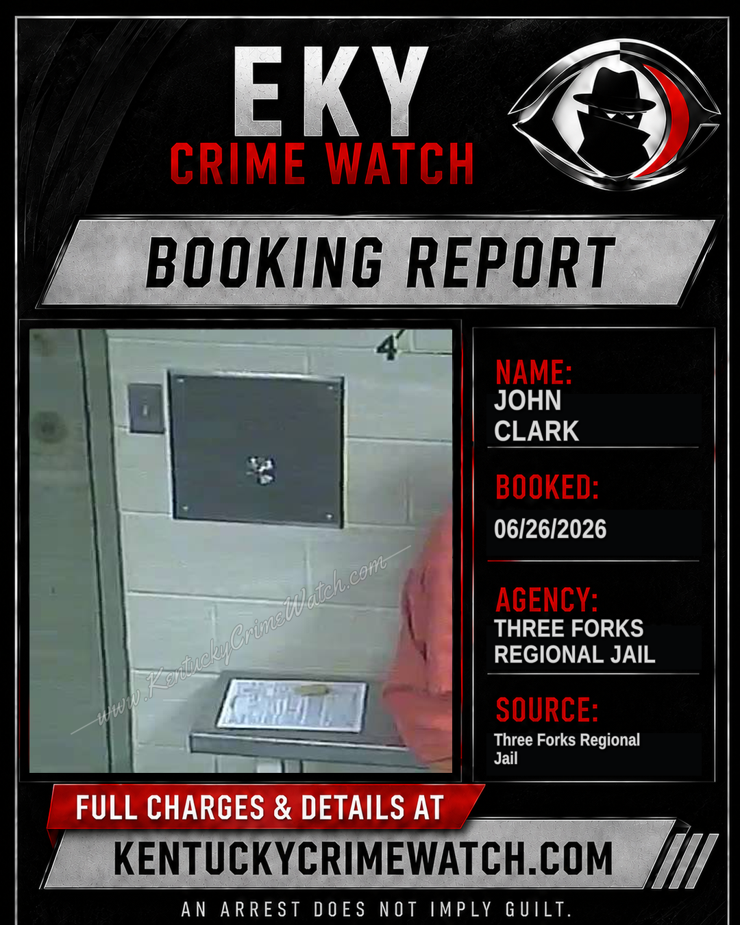 John Clark booking image