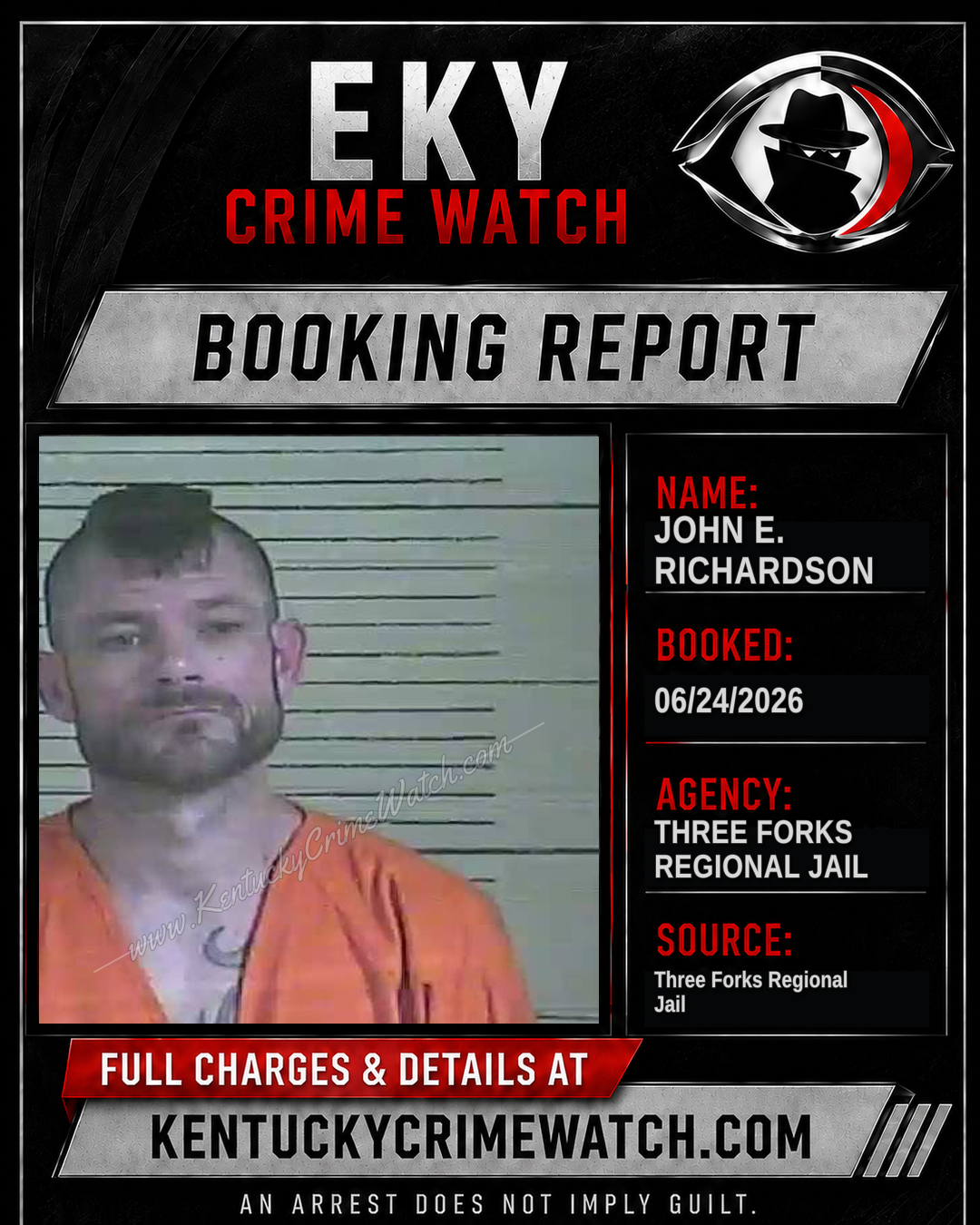 John E. Richardson booking image