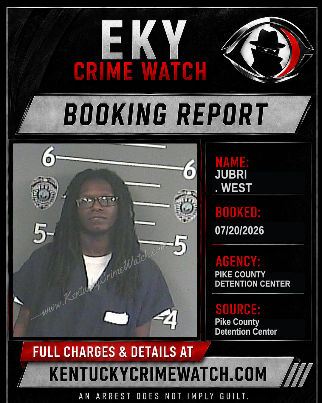 JUBRI . WEST booking image