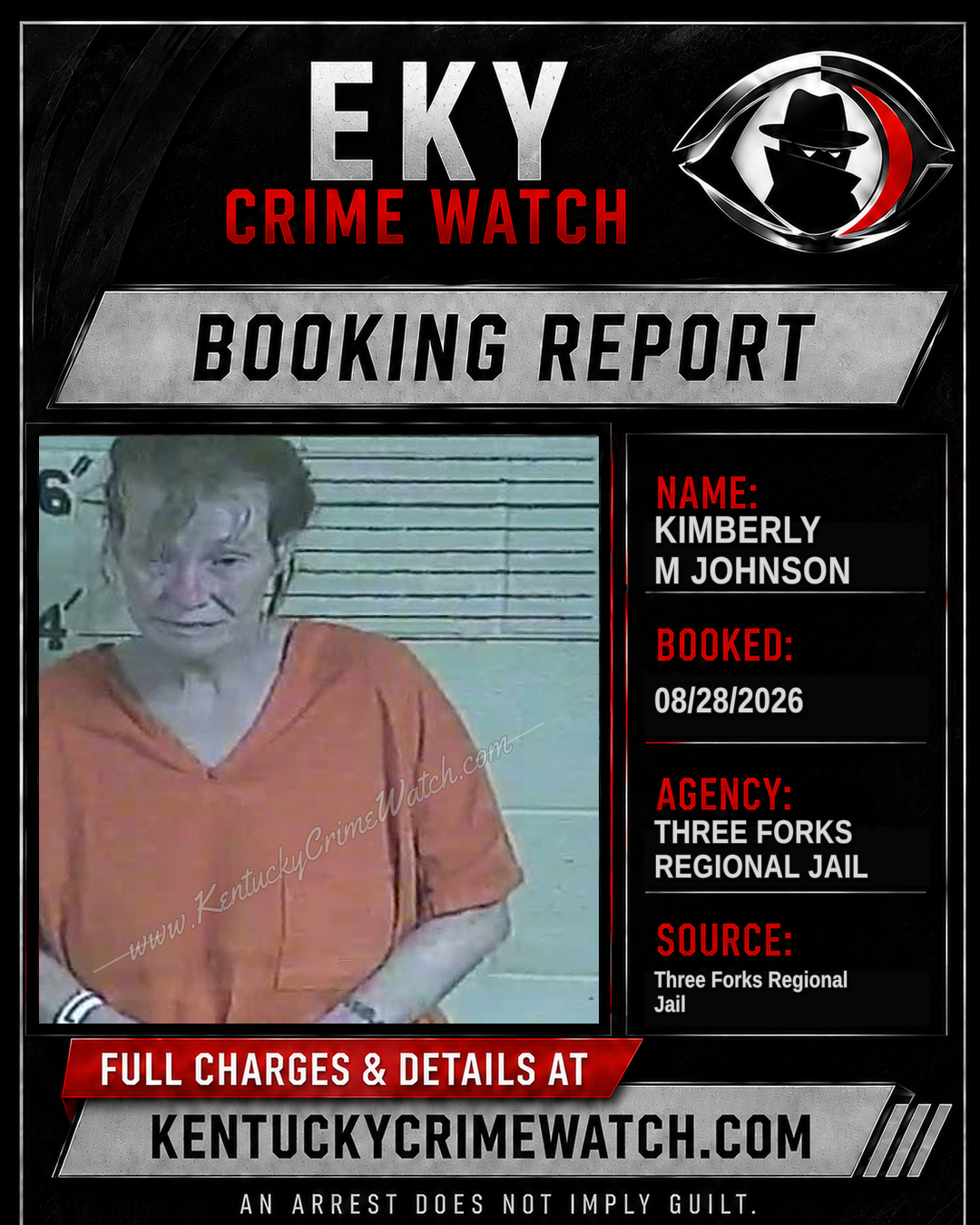 Kimberly M Johnson booking image