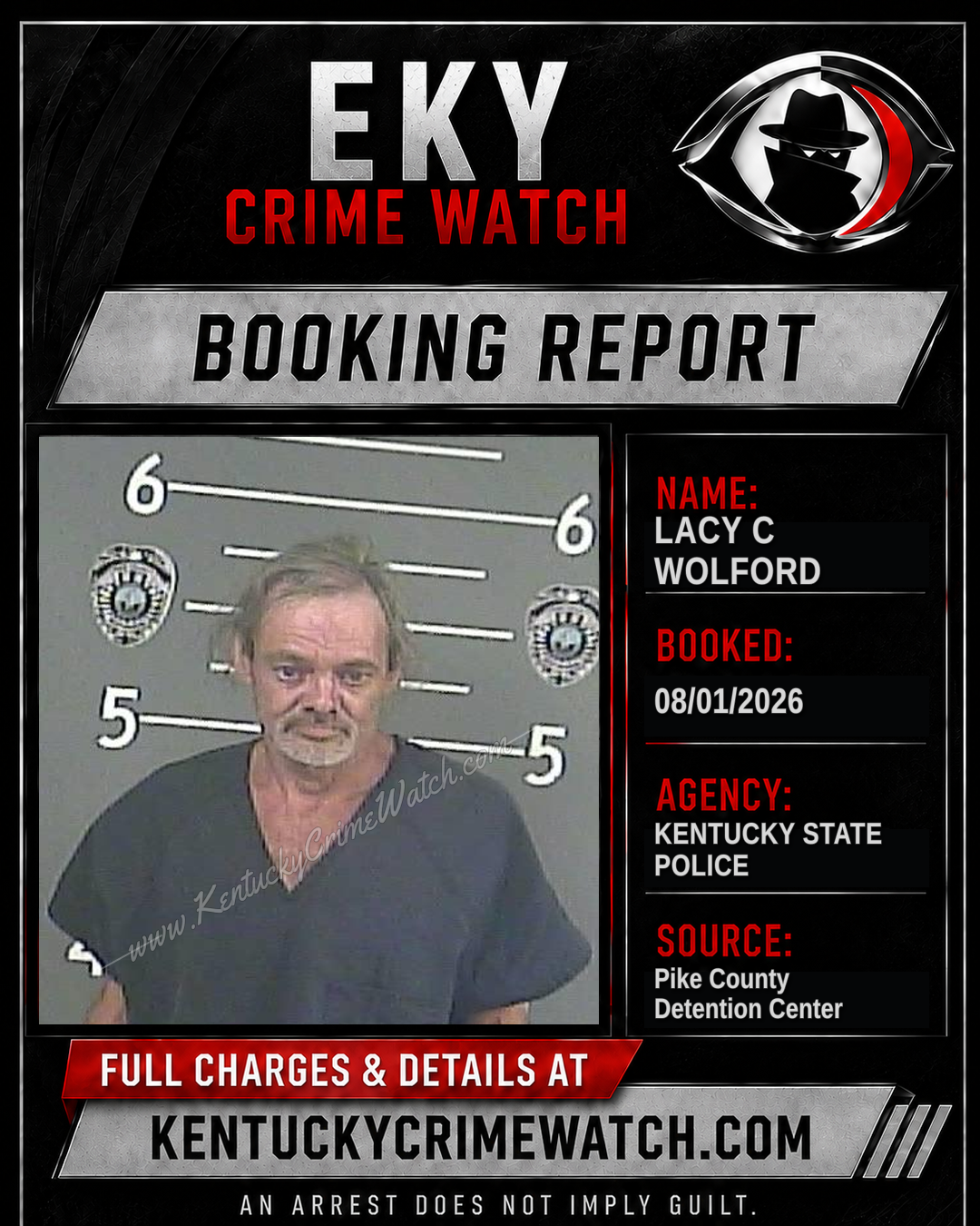 LACY C WOLFORD booking image