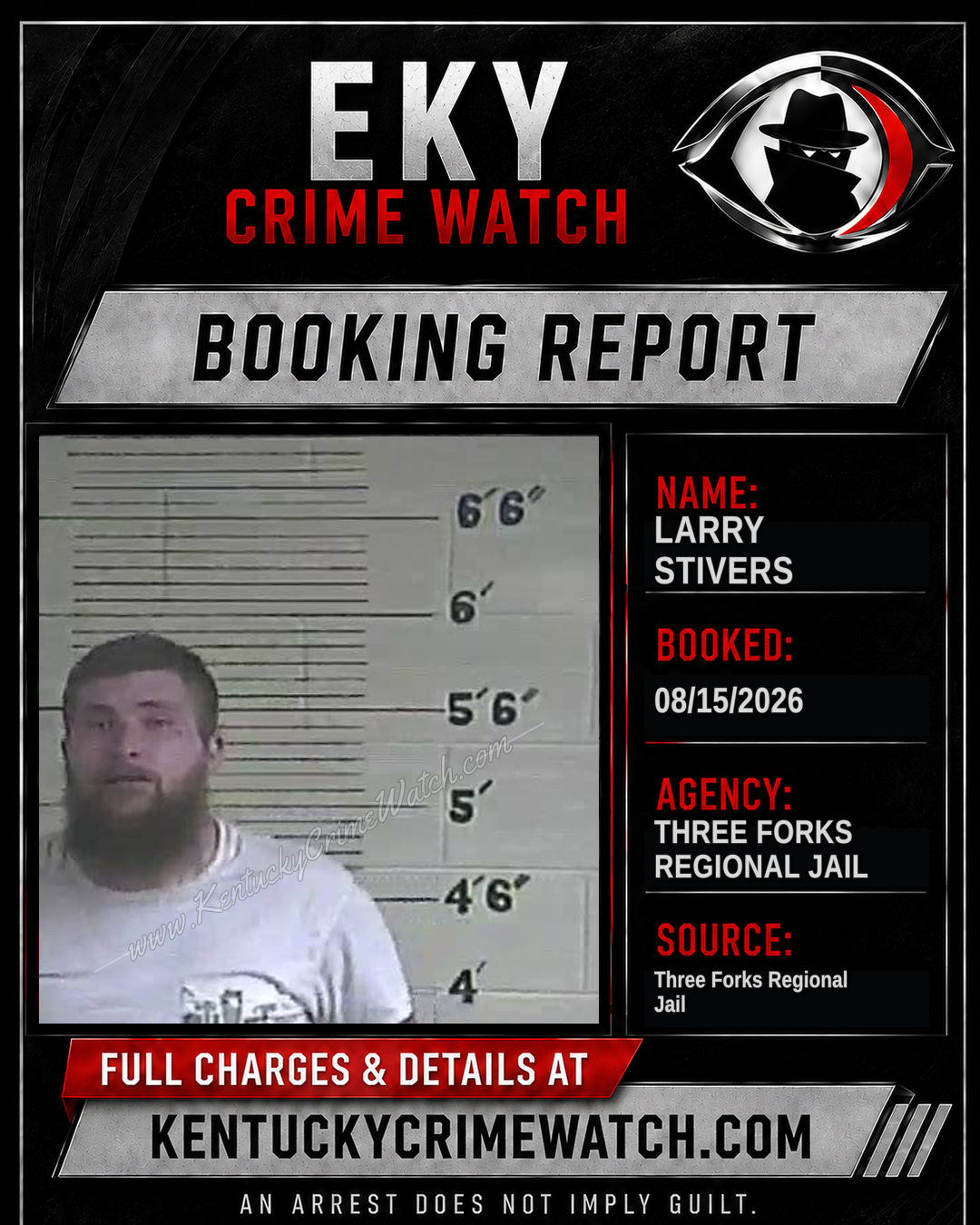 Larry Stivers booking image