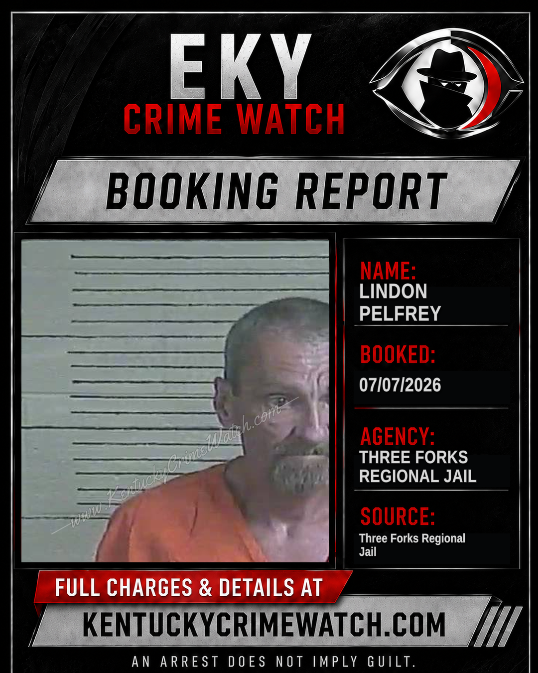 Lindon Pelfrey booking image