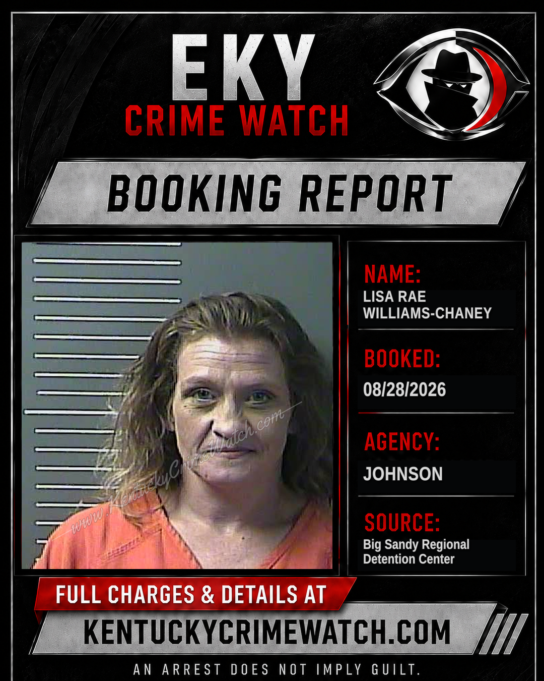 LISA RAE WILLIAMS-CHANEY booking image