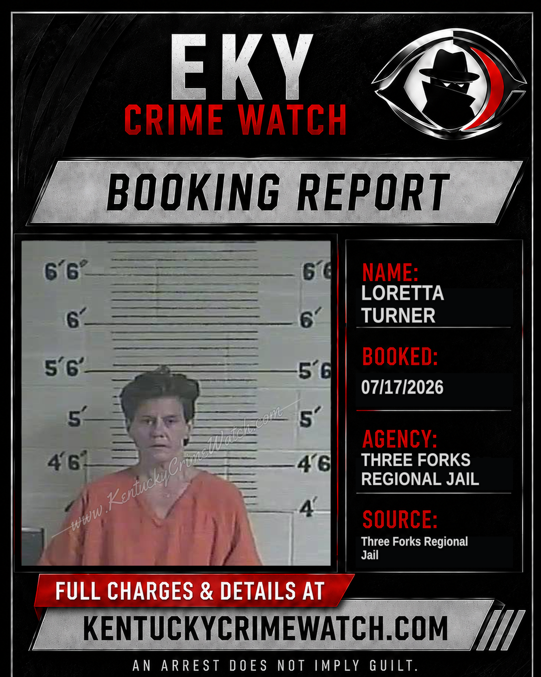 Loretta Turner booking image