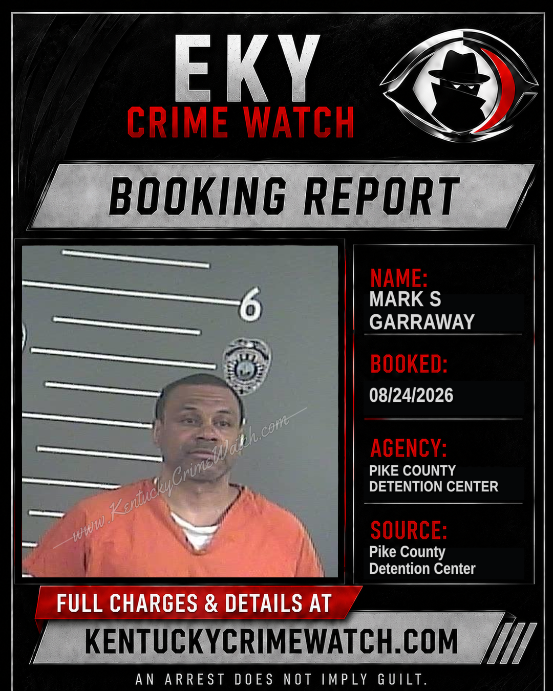 MARK S GARRAWAY booking image
