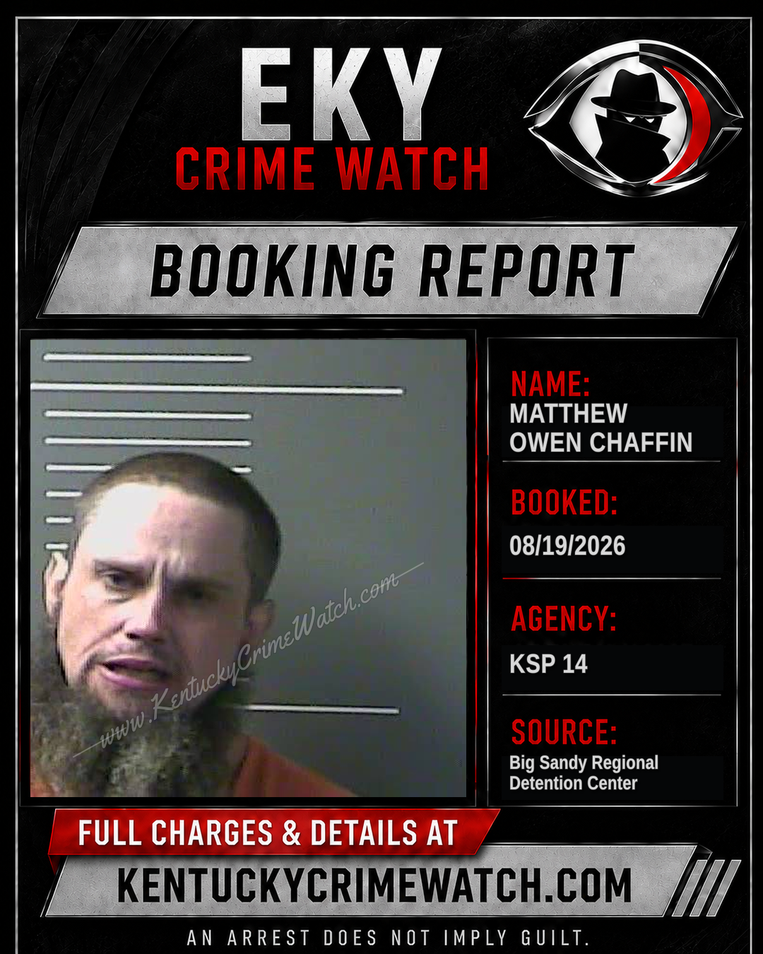 MATTHEW OWEN CHAFFIN booking image