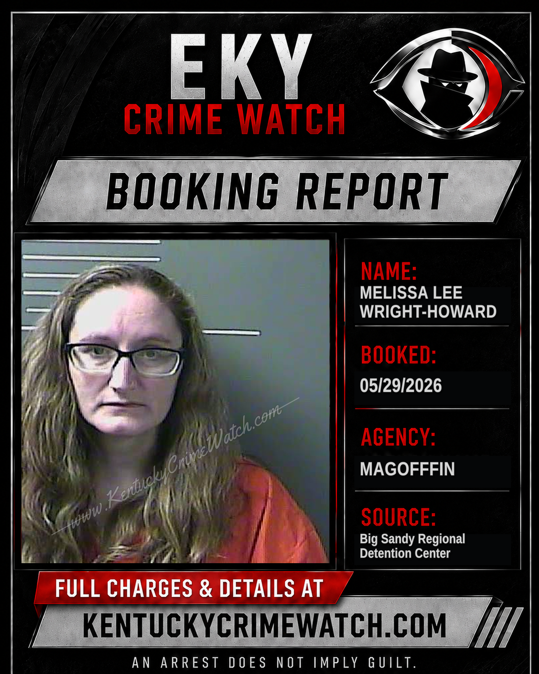 MELISSA LEE WRIGHT-HOWARD booking image