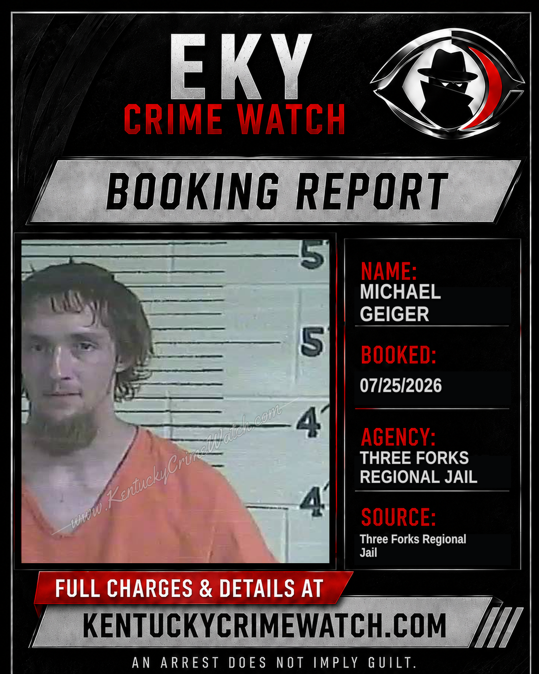 Michael Geiger booking image