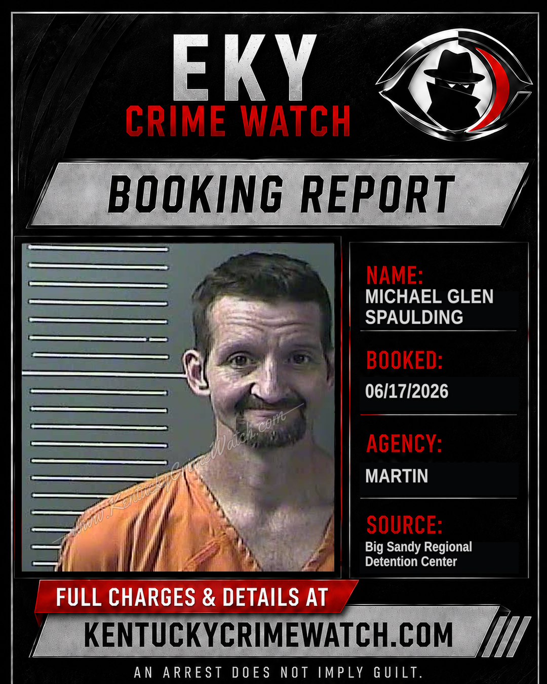 MICHAEL GLEN SPAULDING booking image
