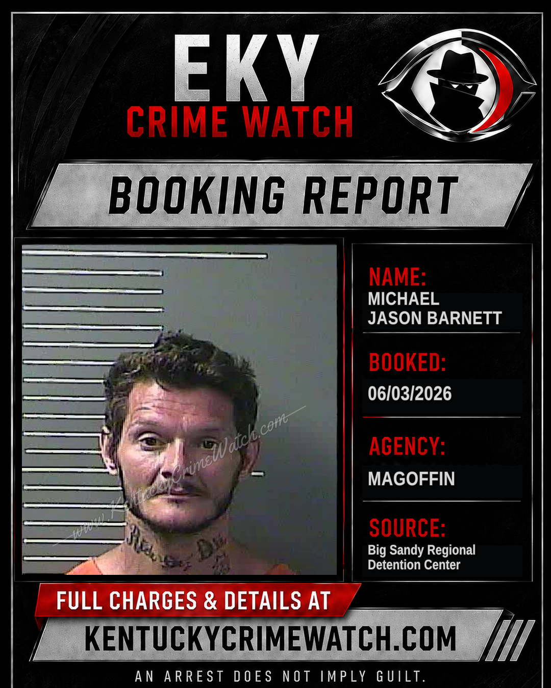 MICHAEL JASON BARNETT booking image