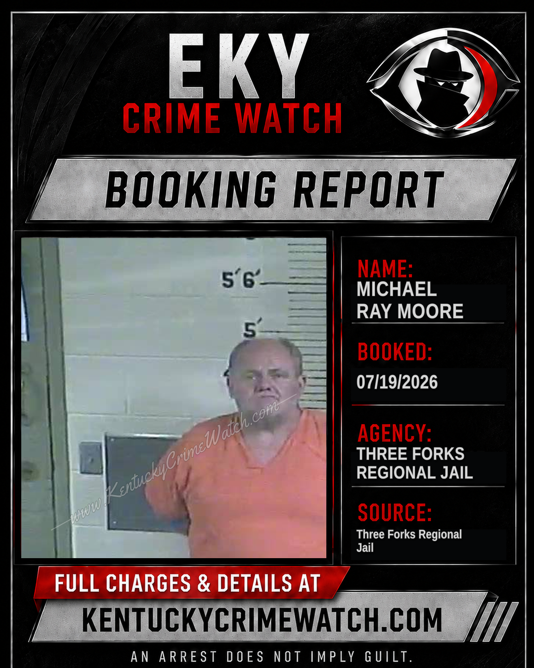 Michael Ray Moore booking image