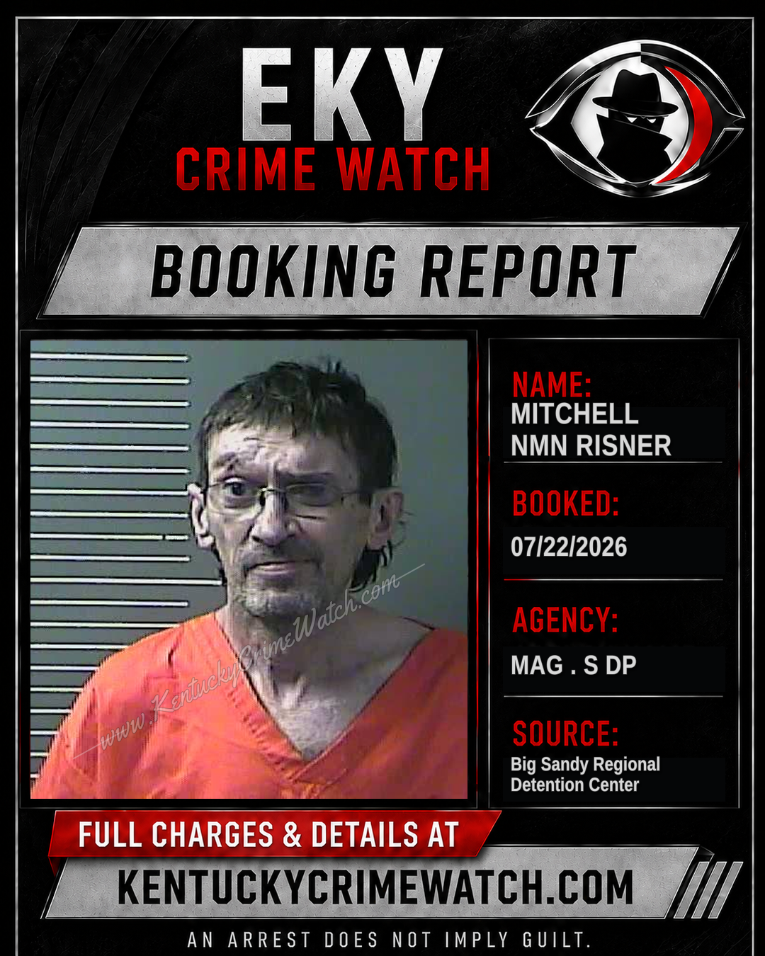 MITCHELL NMN RISNER booking report card