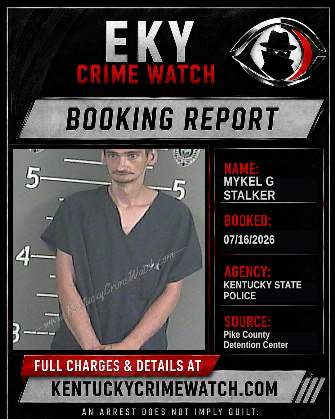 MYKEL G STALKER booking image