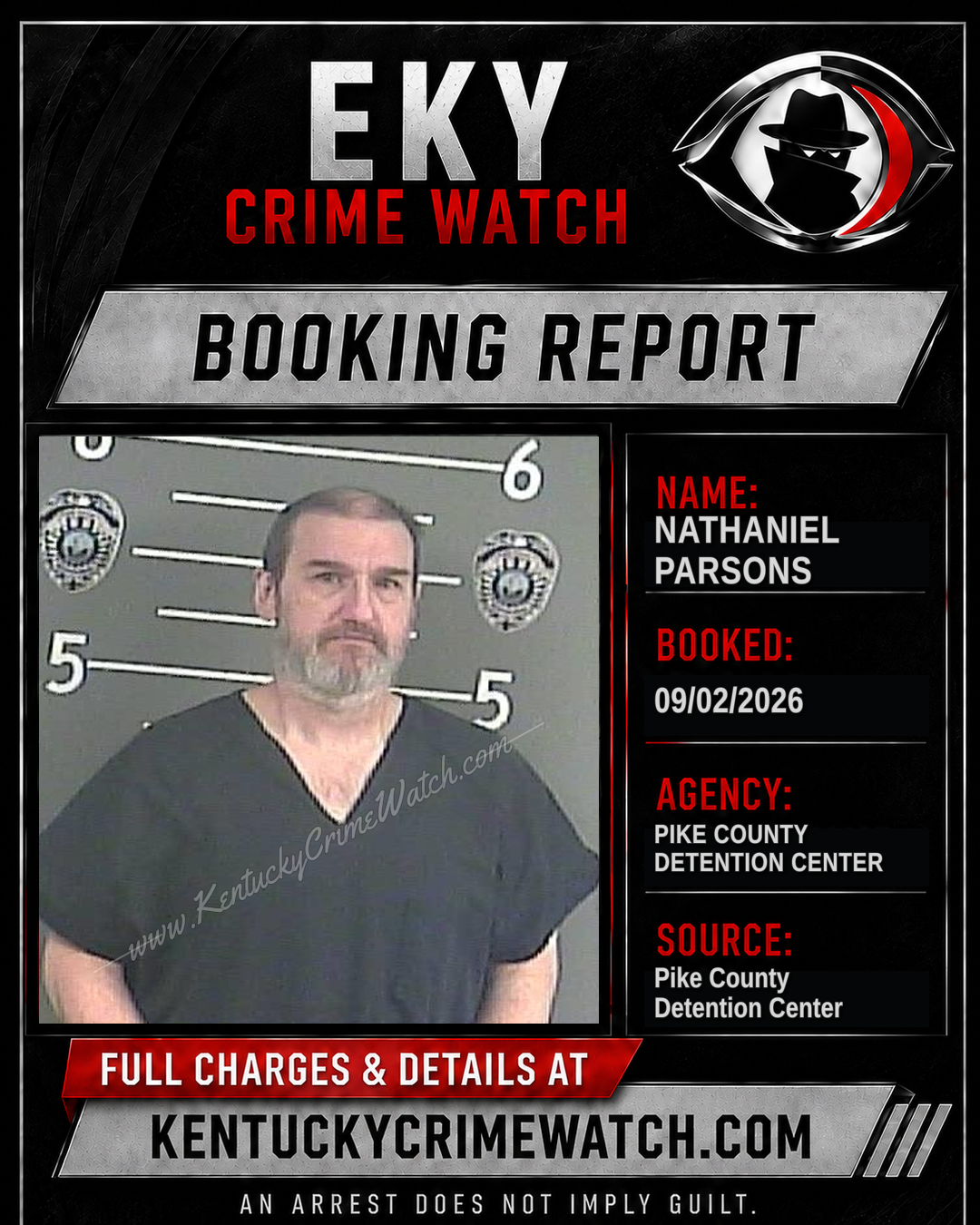 NATHANIEL PARSONS booking image