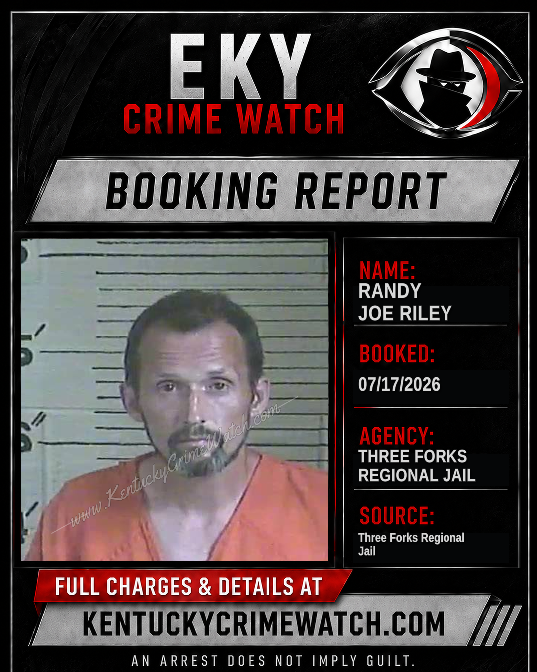 Randy Joe Riley booking image