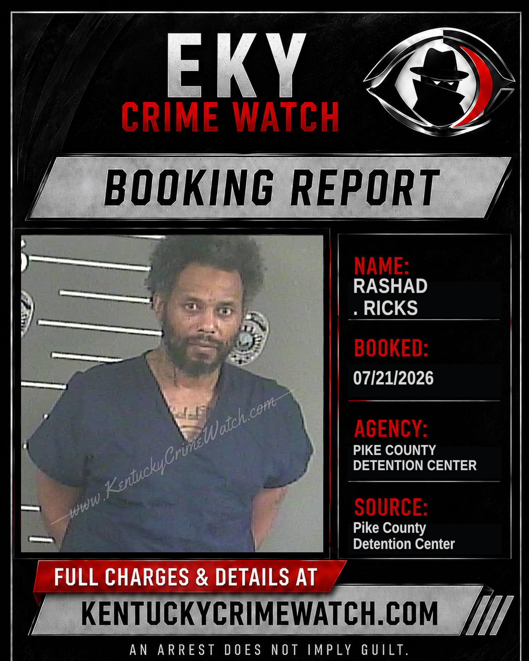 RASHAD . RICKS booking image