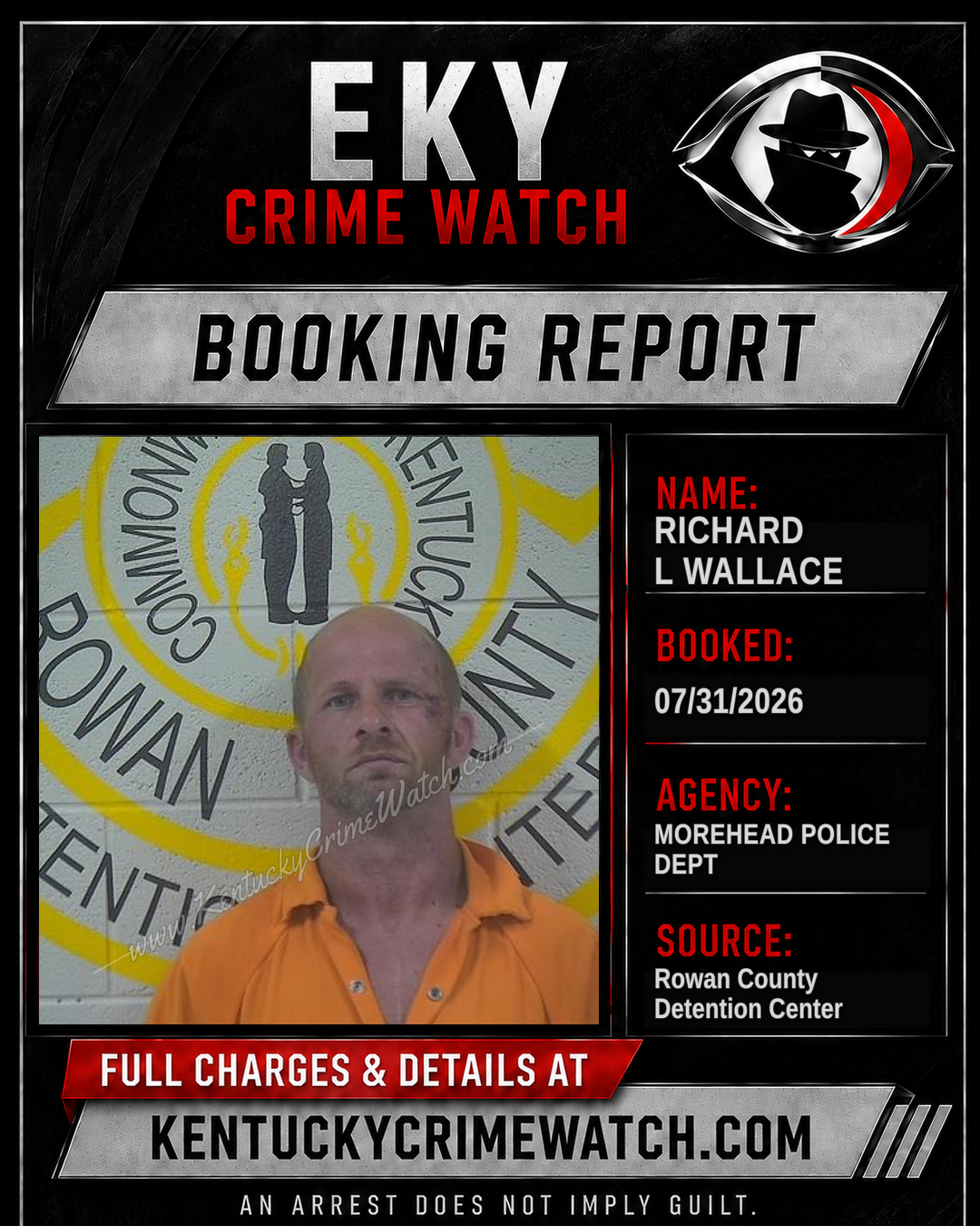 RICHARD L WALLACE booking image